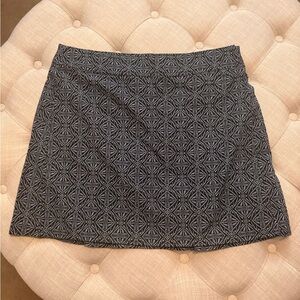 Rosier Hawaiia Geometric Black and White Women's Skirt